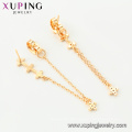 64697 xuping copper alloy fashion cross necklace jewelry set gift for women